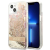 Guess Liquid Glitter Paisley - iPhone 13 tok (arany)