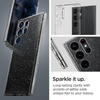 Spigen Liquid Crystal Glitter - pouzdro pro Samsung Galaxy S23 (průhledné)