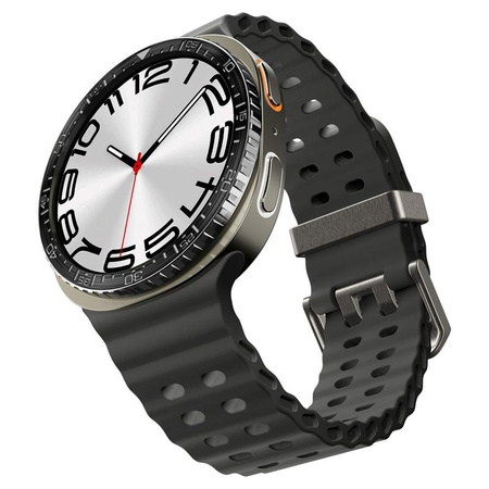 Spigen Bezel Tune Diver - Protective Housing / Bezel Ring for Samsung Galaxy Watch 8 44 mm (Black)