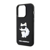 Karl Lagerfeld 3D Rubber NFT Choupette - pouzdro pro iPhone 14 Pro (černé)