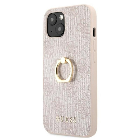 Guess 4G Ring Case - iPhone 13 mini case (pink)
