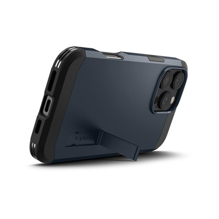 Spigen Tough Armor MagSafe - Case for iPhone 16 Pro (Metal Slate)