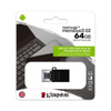 Kingston DataTraveler MicroDuo - Clé USB 64 Go Type-A / Micro-USB