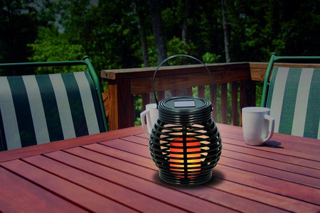 Grundig - solar lamp with candle flame effect