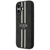 Guess 4G Printed Stripes MagSafe - Pouzdro iPhone 17 (černé)