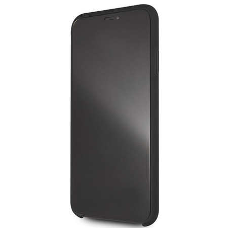 BMW szilikon kemény tok - iPhone 11 Pro Max tok (fekete)