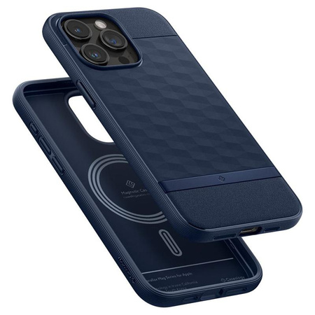 Spigen Caseology Parallax MagSafe - tok iPhone 15 Pro készülékhez (éjkék)