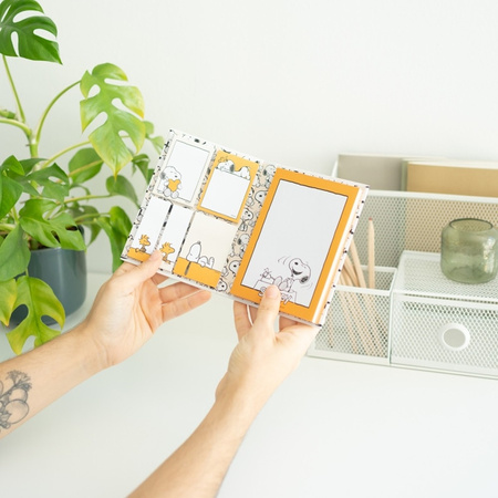 Snoopy - A6 Self-Adhesive Notebook from the Lazy Days Collection