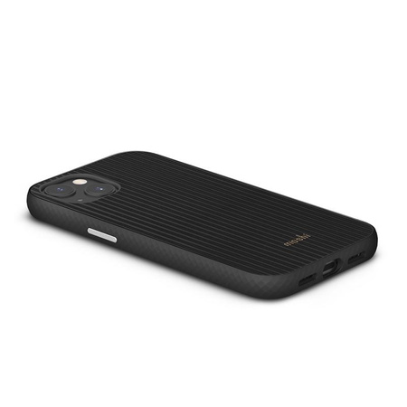 Moshi Arx Slim Hardshell Case - iPhone 13 MagSafe Case (Mirage Black)