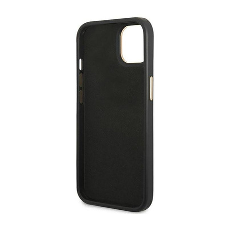 Guess 4G Metal Camera Outline Case - Coque pour iPhone 14 (noir)