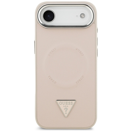 Guess Triangle Logo MagSafe - Case iPhone Air (Pink)