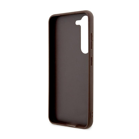 ETUI DO SAMSUNG GALAXY S23 GUESS ORYGINALNE BRĄZOWE ELEGANCKIE CASE