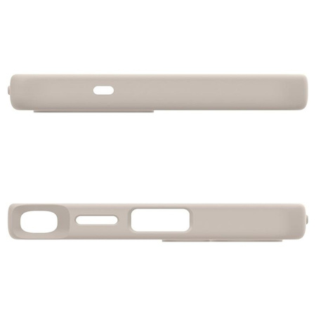 Spigen Silicone Fit MagSafe - étui pour Samsung Galaxy S25 Ultra (Natural Titanium)