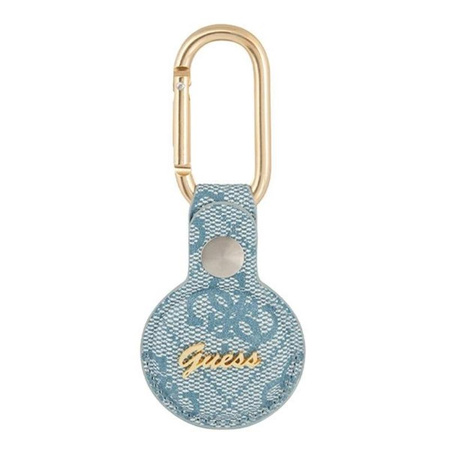 Guess 4G Vintage Script - AirTag tok (kék)