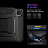 Spigen Rugged Armor Pro - tok iPad Pro 11" (M4, 2024) (fekete)