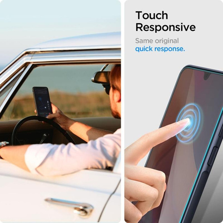 Spigen Glas.TR Slim 2-Pack - Tempered Glass for Samsung Galaxy A16 4G/5G / A26 5G / A17 4G/5G (2 pcs)