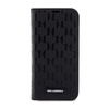 Karl Lagerfeld Booktype Saffiano Monogram - iPhone 14 Pro Max tok (fekete)