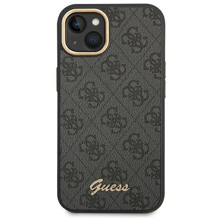 Guess 4G Metal Camera Outline Tasche - iPhone 14 Plus Tasche (Schwarz)