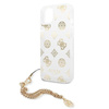 Guess Peony Chain Handle - Coque iPhone 13 (Or)