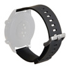 Bracelet PURO ICON Multibrand - Bracelet universel 20 mm pour smartwatch (S/M & M/L) (noir)