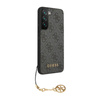 Guess 4G Charms Collection - Etui Samsung Galaxy S23+ (szary)