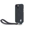 Moshi Altra - tok levehető zsinórral iPhone 13 mini (antibakteriális NanoShield™) (kék)