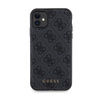 Guess Bundle Pack MagSafe 4G Metal Gold Logo - Case Set + Power Bank 5000mAh MagSafe iPhone 11 (black)