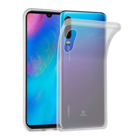 Crong Crystal Slim Cover - Etui Huawei P30 (przezroczysty)