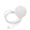 Guess Bundle Pack MagSafe 4G - Zestaw etui + ładowarka MagSafe iPhone 14 (niebieski/złoty)