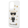 Karl Lagerfeld Iconic Karl Flower - Etui iPhone 13 Pro (przezroczysty)