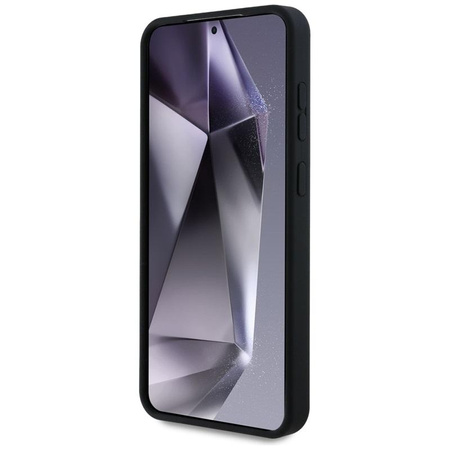 Karl Lagerfeld szilikon Graffiti Ikonik nyomtatott logó MagSafe - Samsung Galaxy S25 tok (fekete)