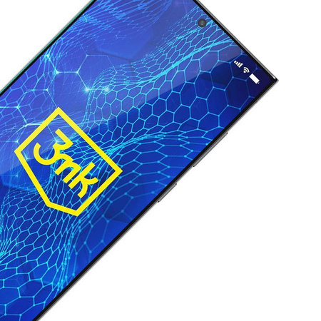 3mk HardGlass Max Lite - Verre trempé pour Samsung Galaxy S24 Ultra (Noir)