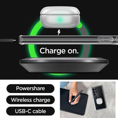 Spigen Ultra Hybrid - Case for Samsung Galaxy S24 Ultra (Transparent)