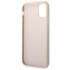 Guess 4G Metall Gold Logo - iPhone 11 Tasche (rosa)