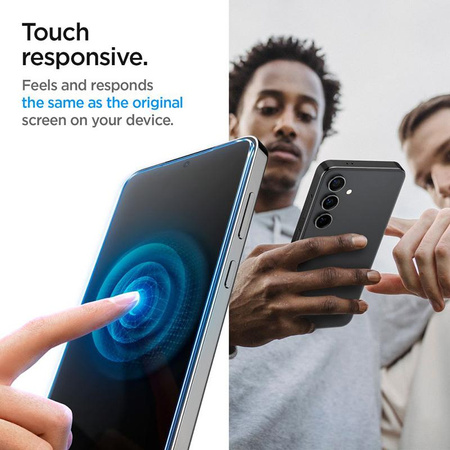 Spigen GLAS.TR EZ FIT 2-Pack - Verre trempé pour Samsung Galaxy S25 / S24 (2 pièces)