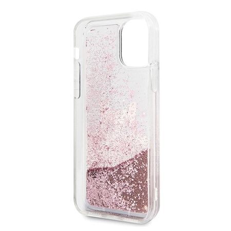 Karl Lagerfeld K-Peek A Boo - iPhone 11 Case (Glitter Pink Gold)