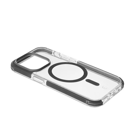 Cellularline Tetra Force Strong Guard Mag - iPhone 15 Pro MagSafe Case with MICROBAN Coating (Clear)