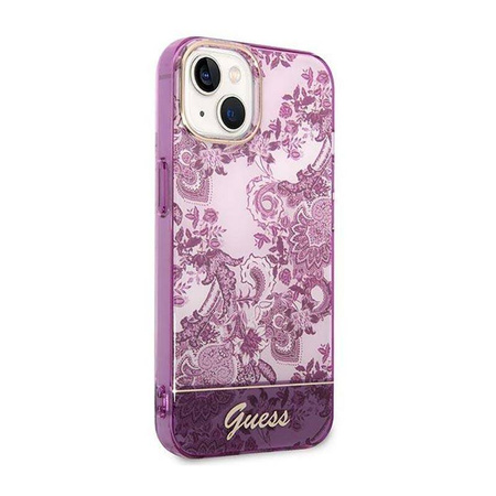 Guess GUHCP14MHGPLHF iPhone 14 Plus 6,7" fuksja/fuschia hardcase Porcelain Collection