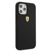 Ferrari On Track Silicone - Case iPhone 12 / iPhone 12 Pro (black)