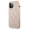 Guess 4G Metal Gold Logo - Coque iPhone 12 Pro Max (rose)