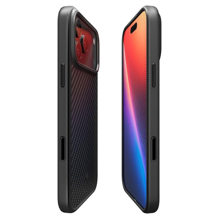 ETUI DO IPHONE 17 PRO do MAGSAFE SPIGEN ENZO ORYGINALNE CZARNE CASE
