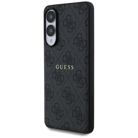 Guess 4G Ring Classic Logo MagSafe - Hülle Samsung Galaxy S25 Edge (schwarz)