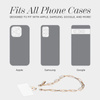 Case-Mate Beaded Phone Wristlet - univerzální šňůrka na telefon (slonová kost a onyx)