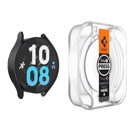 Spigen GLAS.TR EZ FIT 2-Pack - Szkło hartowane do Samsung Galaxy Watch 6 40 mm (2 szt)