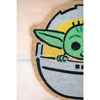 Star Wars - Dětská rohožka ve tvaru Yody (40 x 60 cm)