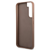 Guess 4G Metal Gold Logo - Etui Samsung Galaxy S22+ (marron)