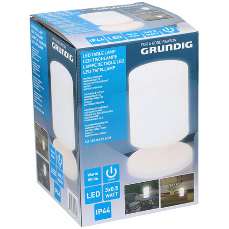 Grundig - Venkovní / vnitřní stolní lampa