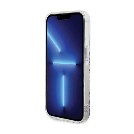 Hello Kitty IML Kitty On Bricks Graffiti - Schutzhülle für iPhone 13 Pro (weiß)