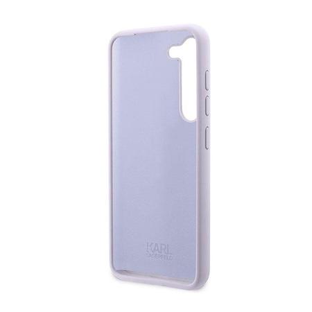 Karl Lagerfeld Silicone NFT Ikonik - Etui Samsung Galaxy S23 (fioletowy)