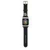 Karl Lagerfeld Silikonový řemínek Karl Head pro Apple Watch 38/40/41 mm (černý)